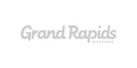 Grand Rapids Magazine logo featured on Biofuse's Home Page, suggesting local recognition or partnership.